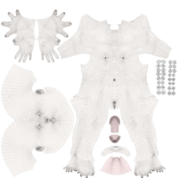 3d model young female - Young Female by aceroc