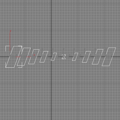 fading lines horizontal 3d model - Fading lines (horizontal) preloader... by preloaders