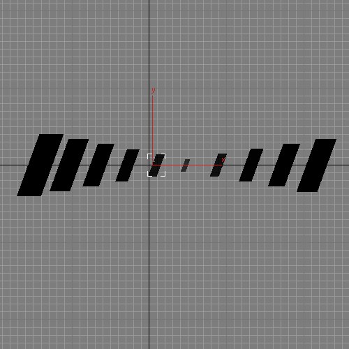 fading lines horizontal 3d model - Fading lines (horizontal) preloader... by preloaders