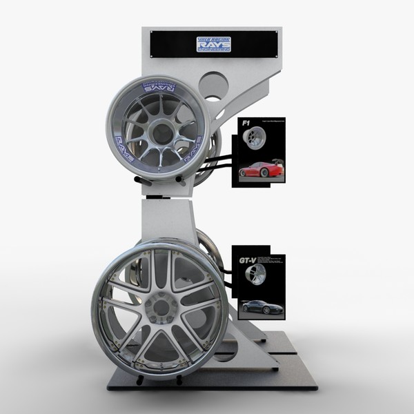 3ds max volk wheel - Wheel Scene 2... by redline_or_nothing