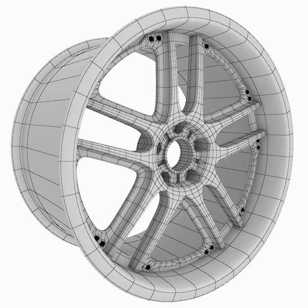 3ds max volk wheel - Wheel Scene 2... by redline_or_nothing