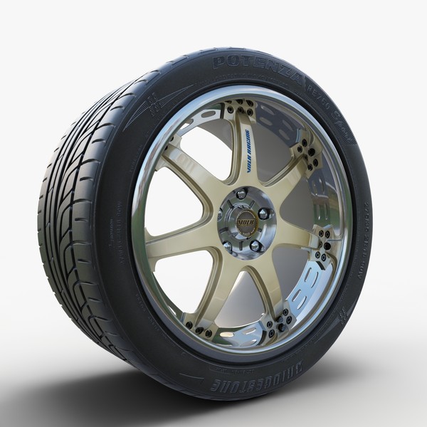 3ds max volk wheel - Wheel Scene 2... by redline_or_nothing
