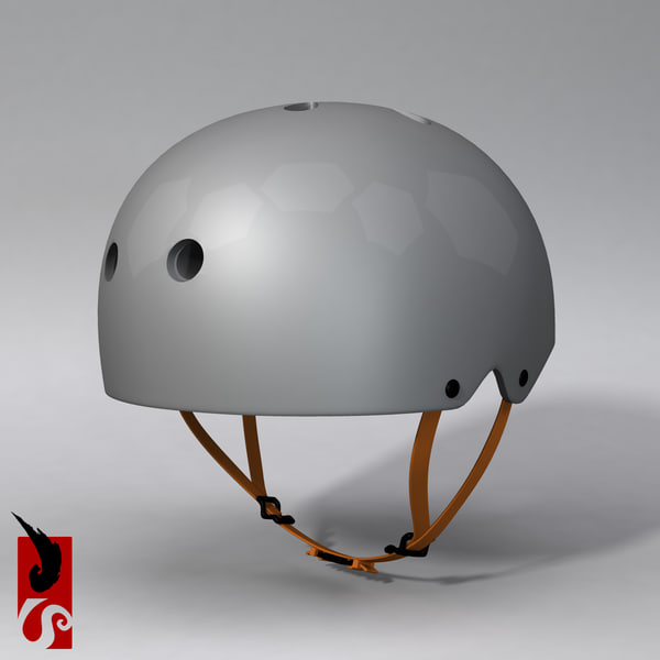 obj skate helmet - Skate Helmet... by IllumeStudio