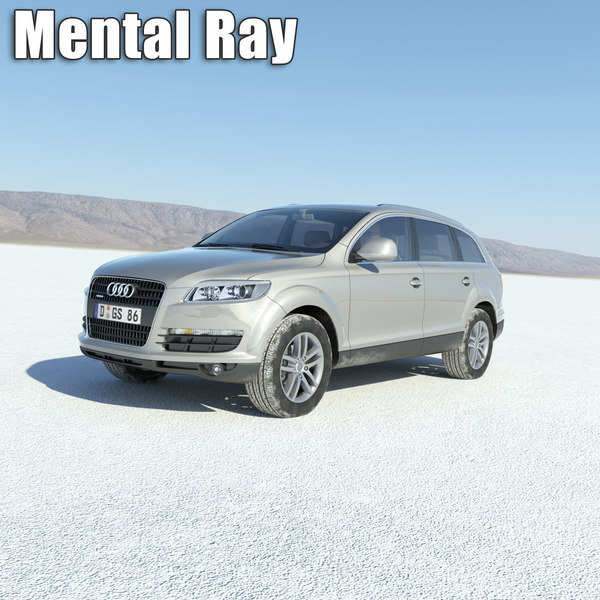 audi q7 salt flats max - Audi Q7 On Salt Flats... by gs.models
