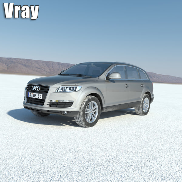 audi q7 salt flats max - Audi Q7 On Salt Flats... by gs.models