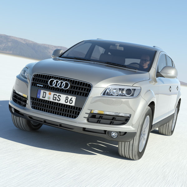 audi q7 salt flats max - Audi Q7 On Salt Flats... by gs.models