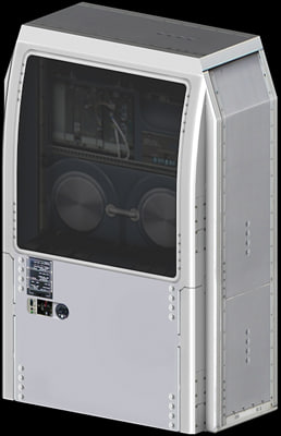 3d futuristic laboratory equipment - Lab equipment... by aristarch
