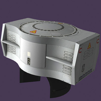 3d futuristic laboratory equipment - Lab equipment... by aristarch