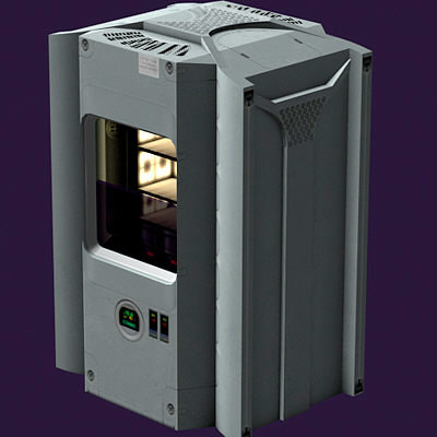 3d futuristic laboratory equipment - Lab equipment... by aristarch