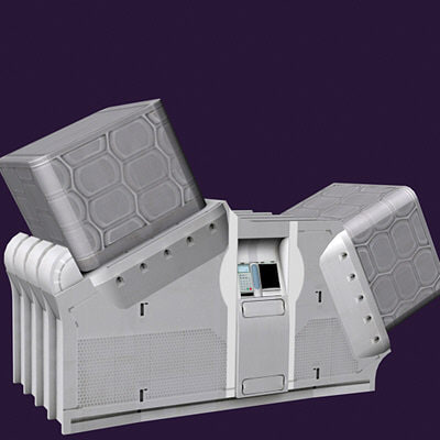 3d futuristic laboratory equipment - Lab equipment... by aristarch