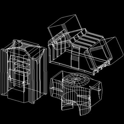 3d futuristic laboratory equipment - Lab equipment... by aristarch