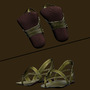 toes details shoes obj