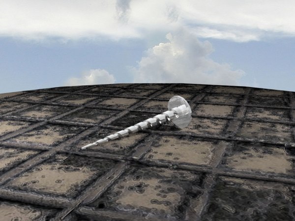 3dsmax vis - screw by zitoun
