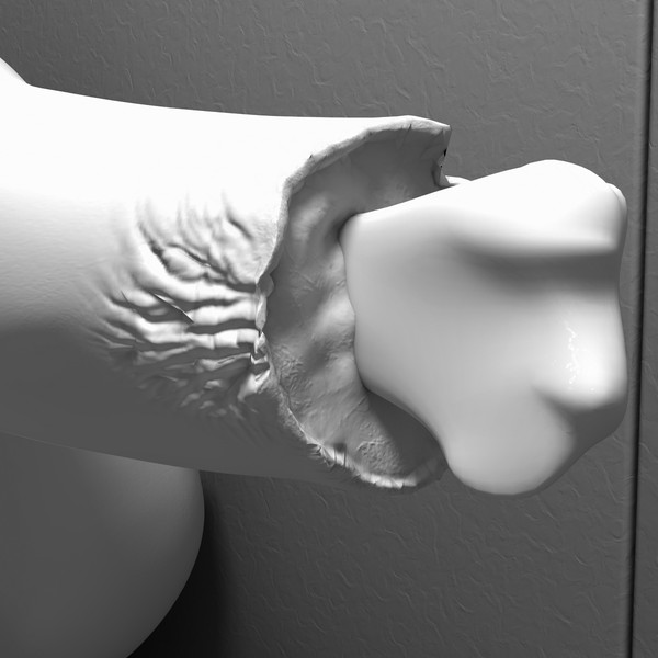 mutilated female corpse 3d model - Mutilated Corpse Body Female... by scyrus