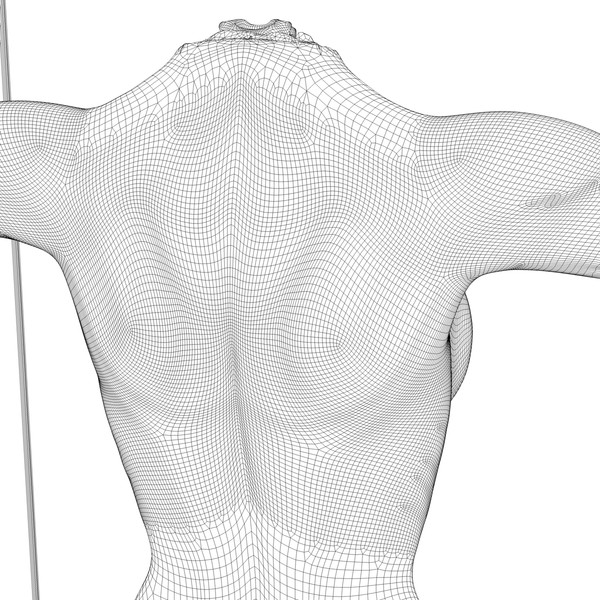 mutilated female corpse 3d model - Mutilated Corpse Body Female... by scyrus