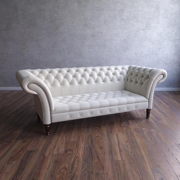 sofa chesterfield durham 3d max - Chesterfield The Durham Sofa... by joker1979