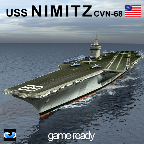 3ds uss nimitz ship navy - USS NAVY Collection 17 War Ship... by Omegavision