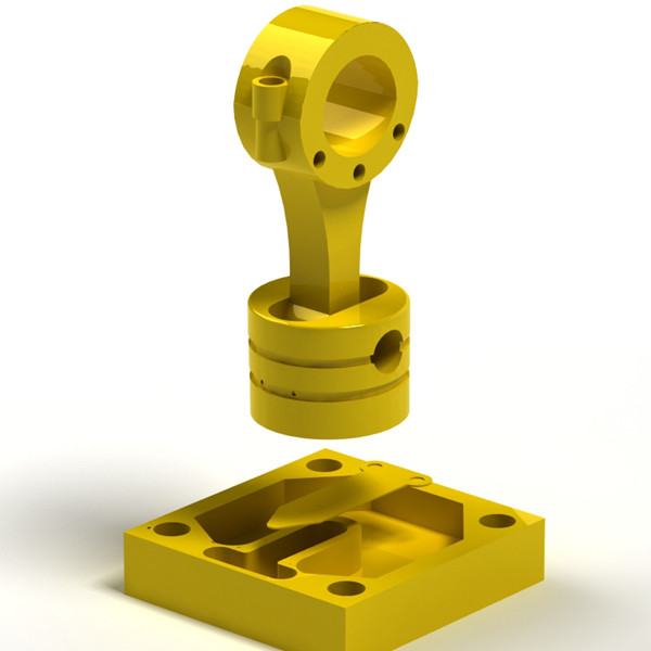 engine piston 3d model - engine piston... by BARAKA