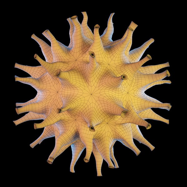 bacterium x - Bacterium Blue by Stubborn3D