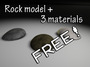 rock 3 materials c4d free