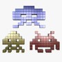 pixel space invaders 3d max