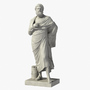 sophokles greek roman 3d model