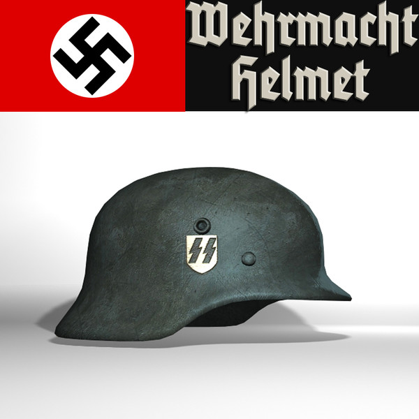 fbx wehrmacht helmet - Wehrmacht Helmet... by VIS3D