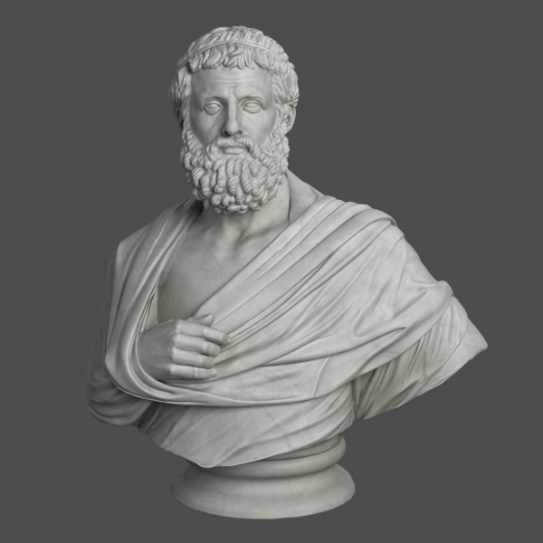 max sophokles bust - Sophokles Bust... by clay master