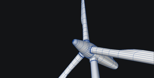 3d model wind turbine - Wind Turbine by RichLT