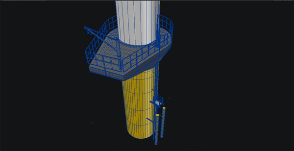 3d model wind turbine - Wind Turbine by RichLT