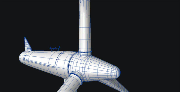 3d model wind turbine - Wind Turbine by RichLT