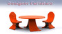 designer furniture 3d model