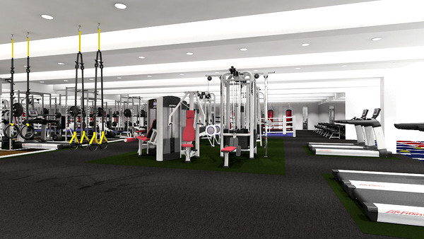 3d gym equipment - Gym by vgreso