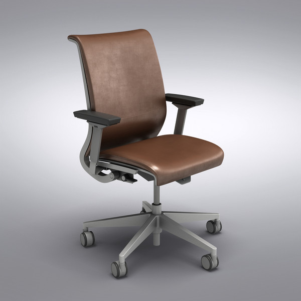 furniture - max - Crate and Barrel - Steelcase Think Leather Office Chair by dddshop