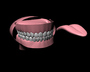 teeth originally created 3d c4d