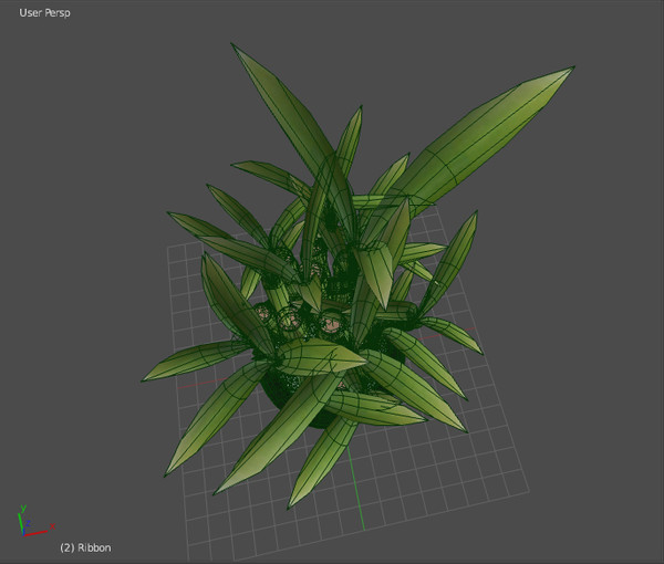 3d model of lucky bamboo - Lucky Bamboo... by robstranges