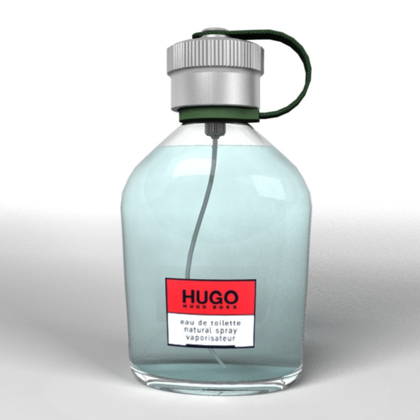hugo man fragrance perfume bottle 3d 3ds - Hugo Boss Man Fragrance... by robstranges