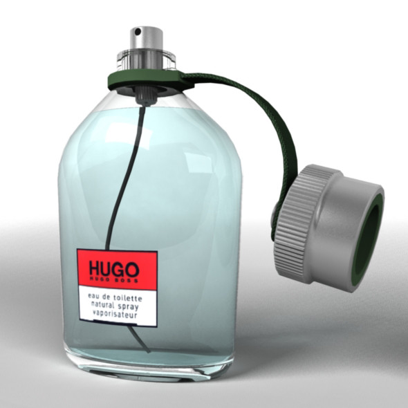 hugo man fragrance perfume bottle 3d 3ds - Hugo Boss Man Fragrance... by robstranges