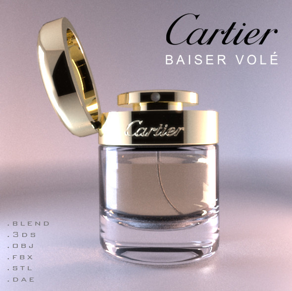 3ds max baiser vole eau parfum - Baiser Vole Eau De Parfum... by robstranges