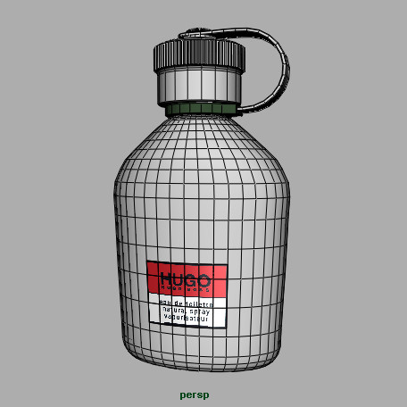 hugo man fragrance perfume bottle 3d 3ds - Hugo Boss Man Fragrance... by robstranges
