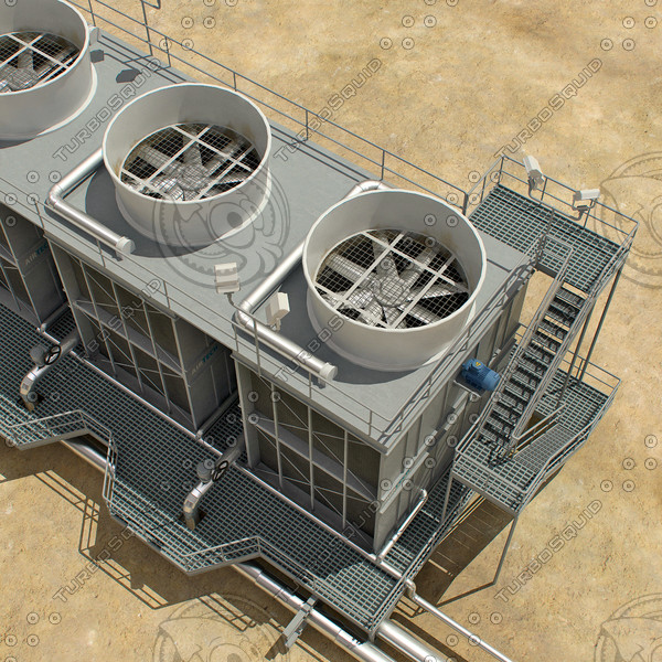 3d model air roof unit - Air Roof Unit... by PlastyForma