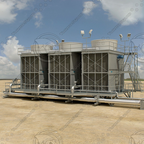 3d model air roof unit - Air Roof Unit... by PlastyForma