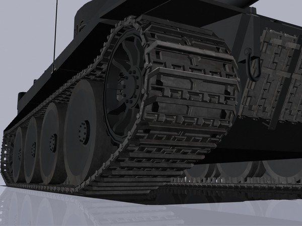3d model pzkpfw tiger tank - PzKpfw VI TigerI by jhthomas512