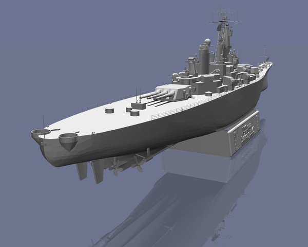 maya iowa battleships - USS Iowa Battleship by jhthomas512