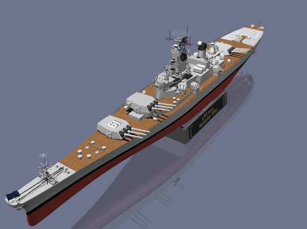 maya iowa battleships - USS Iowa Battleship by jhthomas512
