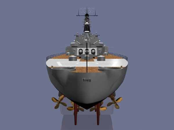 maya iowa battleships - USS Iowa Battleship by jhthomas512