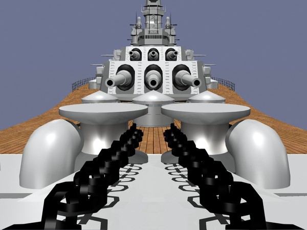 maya iowa battleships - USS Iowa Battleship by jhthomas512