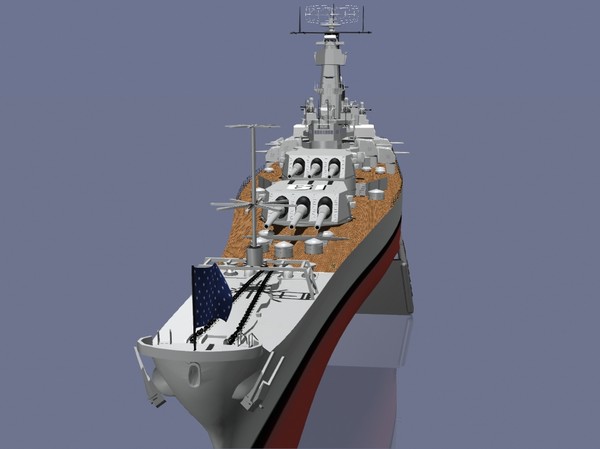 maya iowa battleships - USS Iowa Battleship by jhthomas512