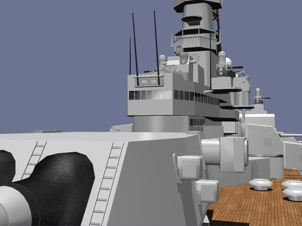 maya iowa battleships - USS Iowa Battleship by jhthomas512