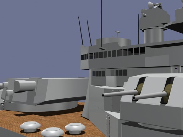 maya iowa battleships - USS Iowa Battleship by jhthomas512